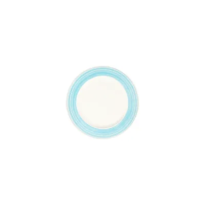 Fresh Blue Frame Düz Tabak 19 cm