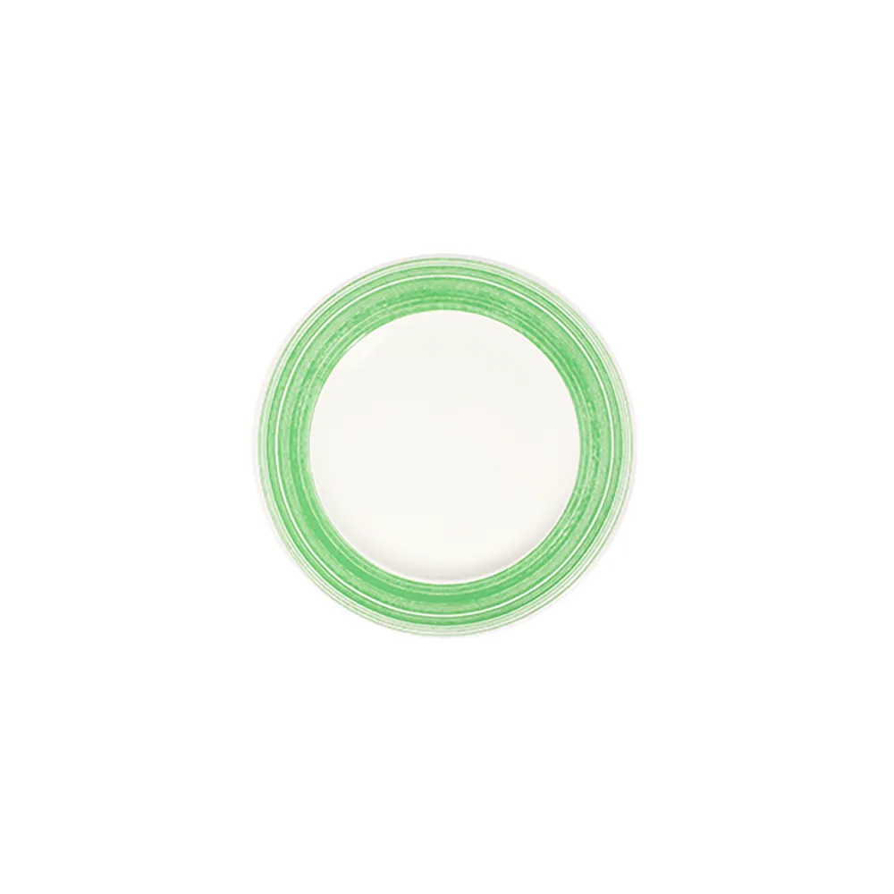 Fresh Green Frame Düz Tabak 23 cm