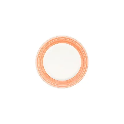 Fresh Orange Frame Düz Tabak 23 cm