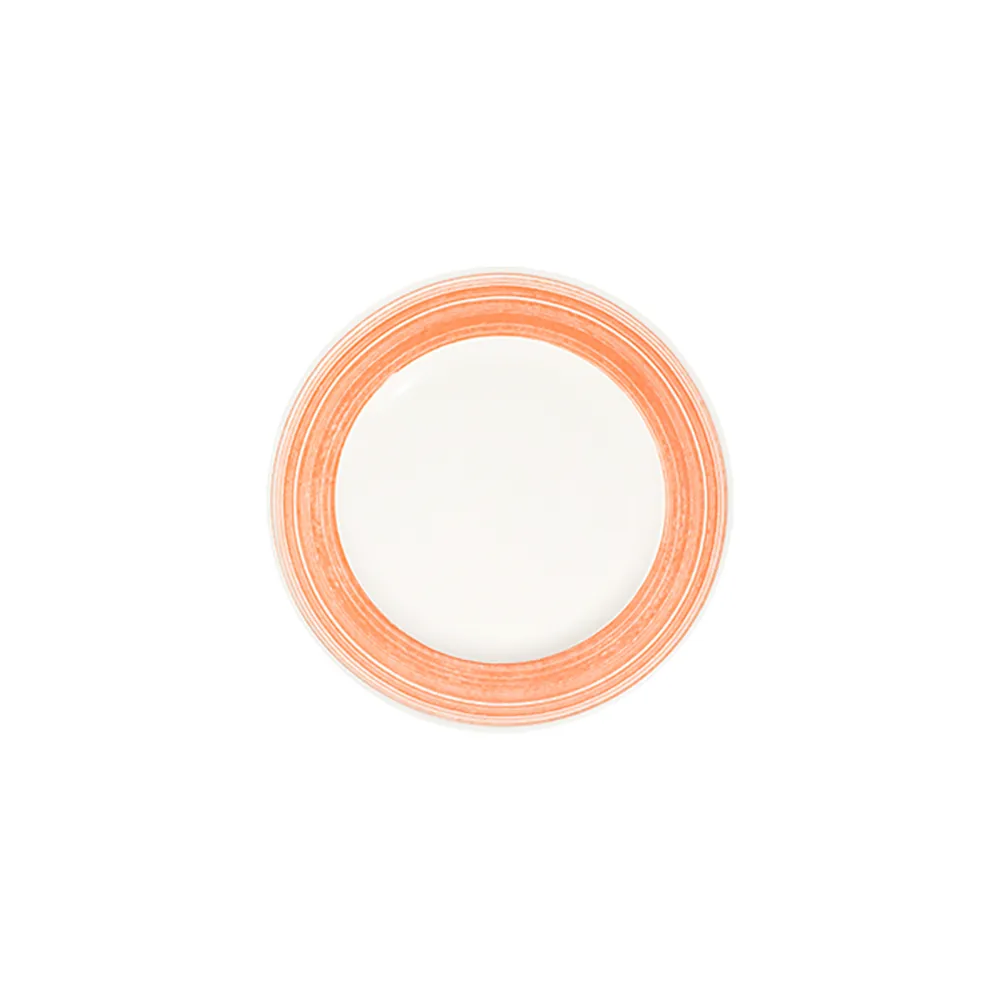 Fresh Orange Frame Düz Tabak 25 cm