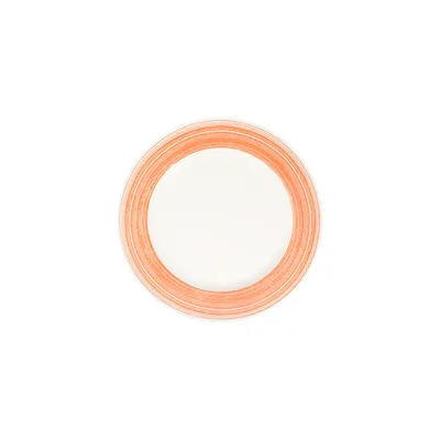 Fresh Orange Frame Düz Tabak 25 cm