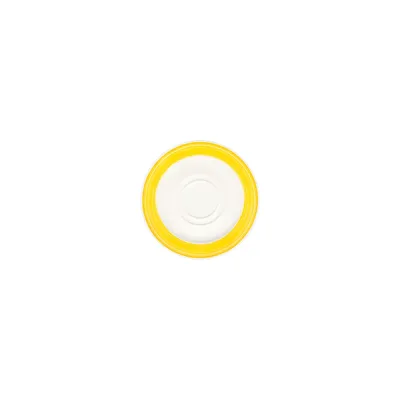 Fresh Yellow Frame Fincan Tabağı 16 cm