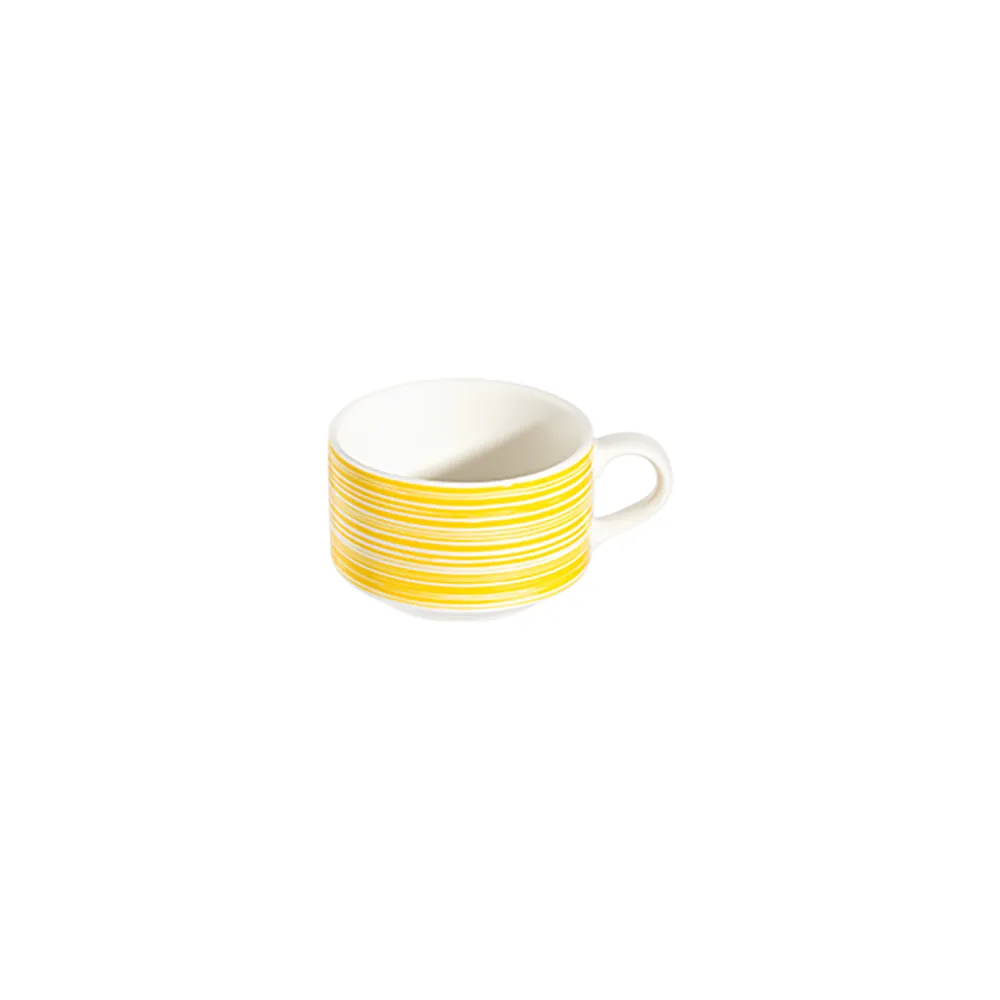 Fresh Yellow Joker İstifli Kahve Fincanı 270 cc