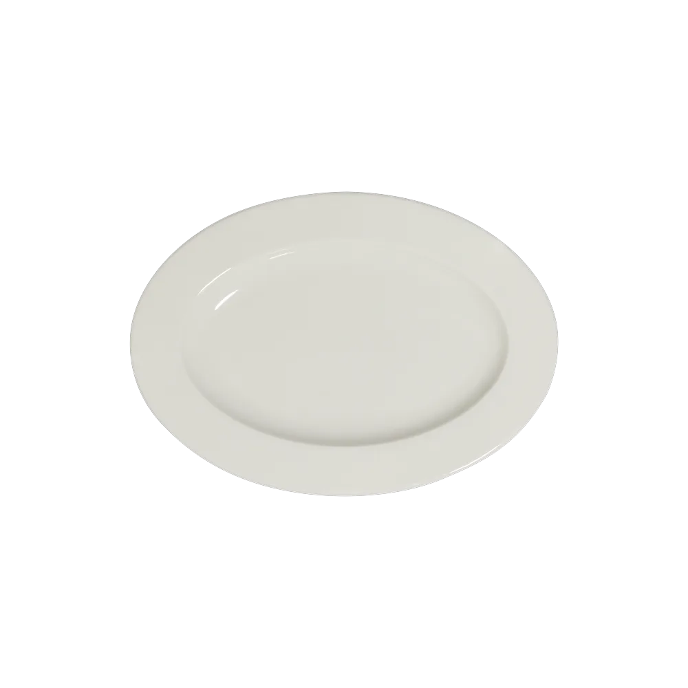 Transparan Frame Oval Tabak 29,5 cm