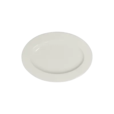 Transparan Frame Oval Tabak 29,5 cm