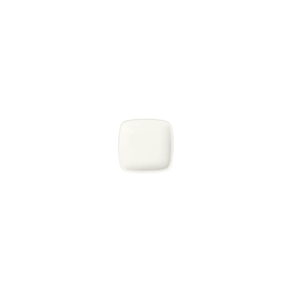 Transparan Quadro Kare Tabak 12 cm (10 * 10)