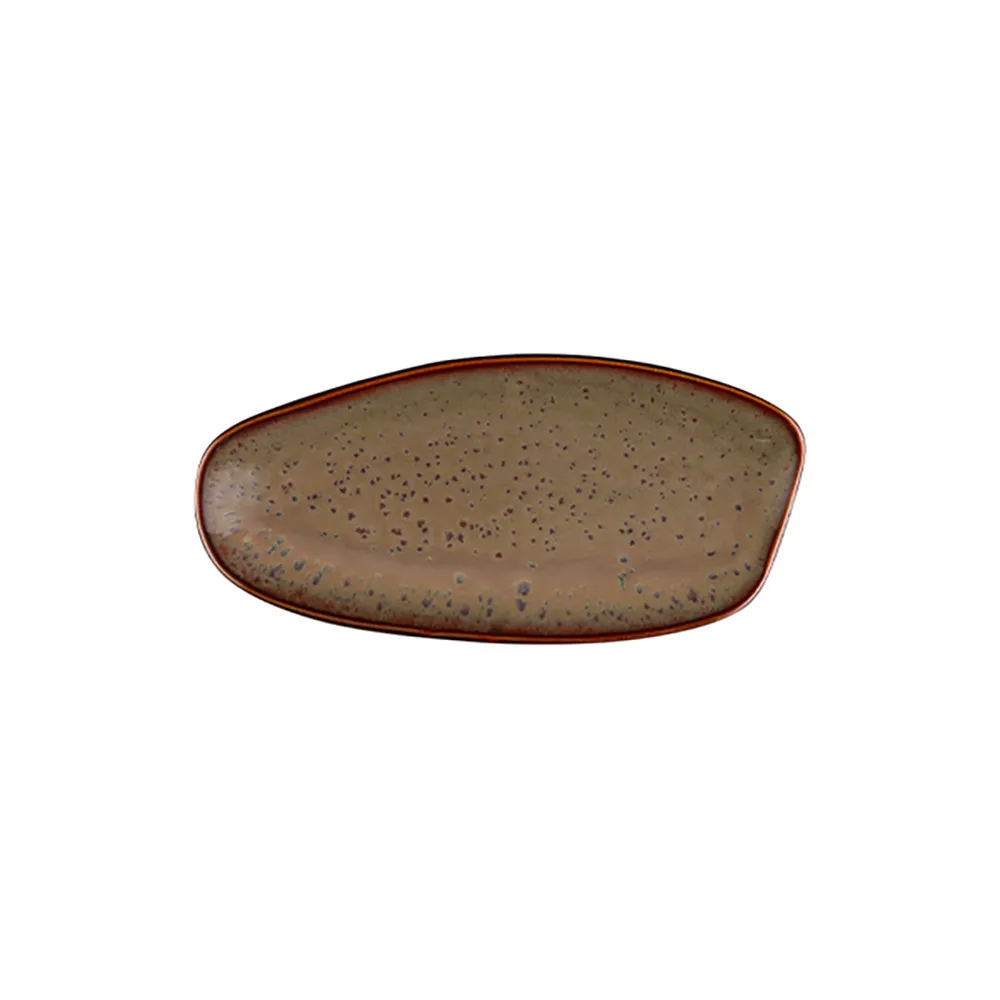 Hazel Jord Kayık Tabak 27 cm