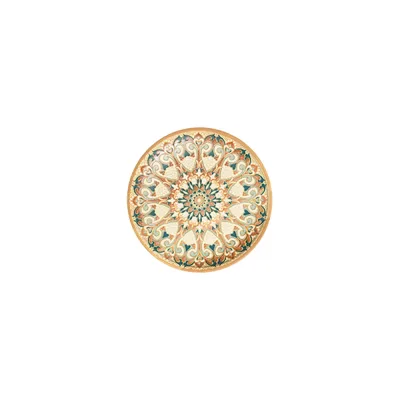 Qasbah Tima Düz Tabak 16 cm