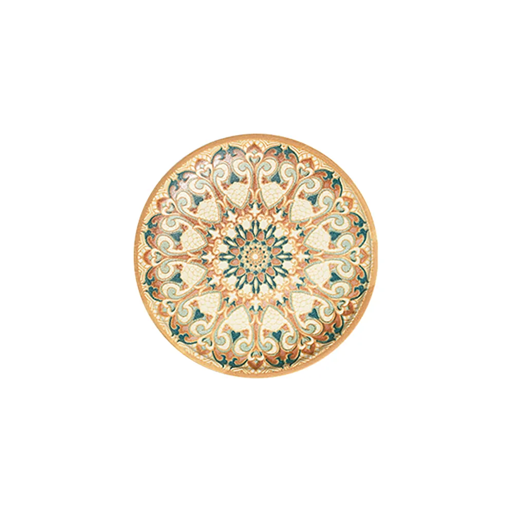 Qasbah Tima Düz Tabak 21 cm