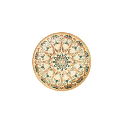 Qasbah Tima Düz Tabak 21 cm