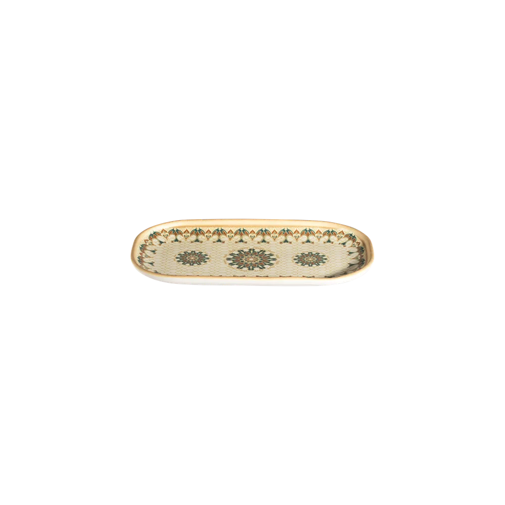 Qasbah Tima Oval Tabak 23 cm (23 * 13)