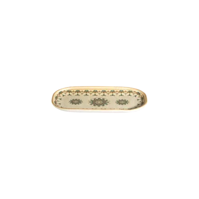 Qasbah Tima Oval Tabak 23 cm (23 * 13)