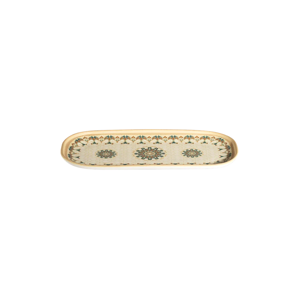 Qasbah Tima Oval Tabak 28 cm (28 * 13)