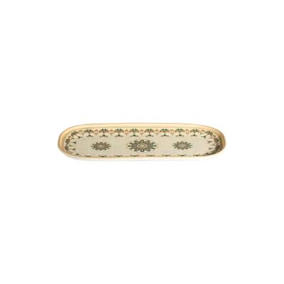 Qasbah Tima Oval Tabak 28 cm (28 * 13)