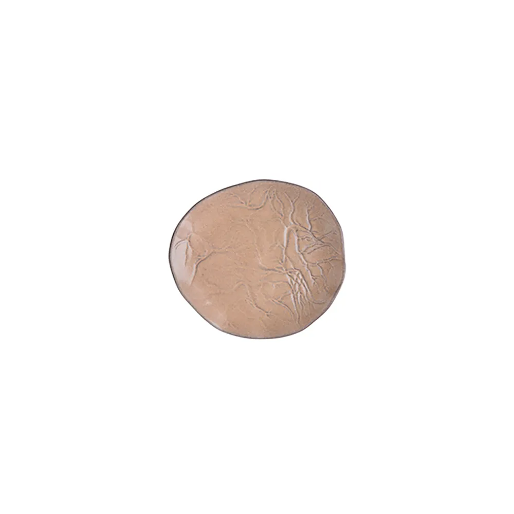 Taupe Sonnet Düz Tabak 15 cm