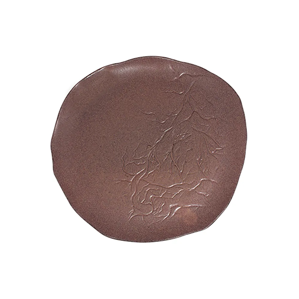Taupe Sonnet Düz Tabak 29 cm