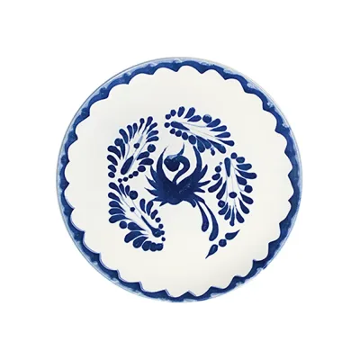 Arbor Blue Tuval Düz Tabak 25 cm