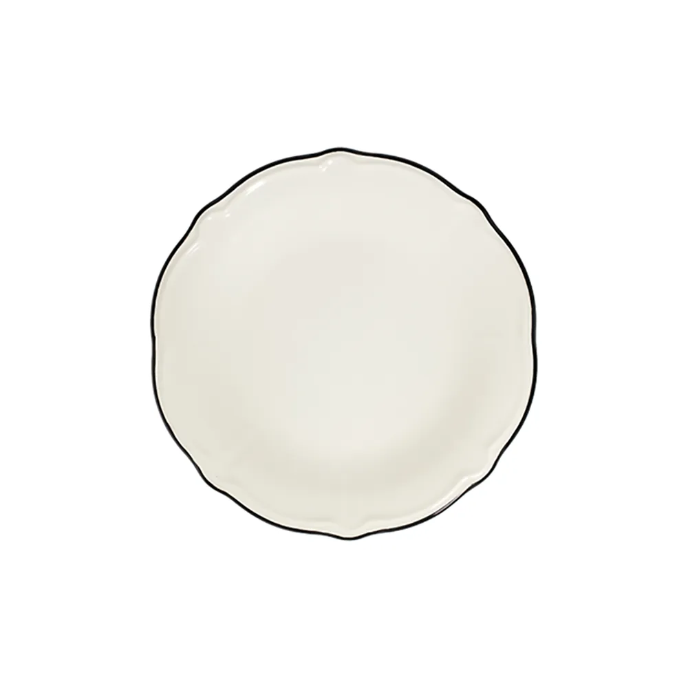 Black Line Fulya Düz Tabak 21 cm