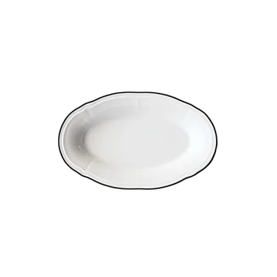 Black Line Fulya Oval Kayık 21 cm