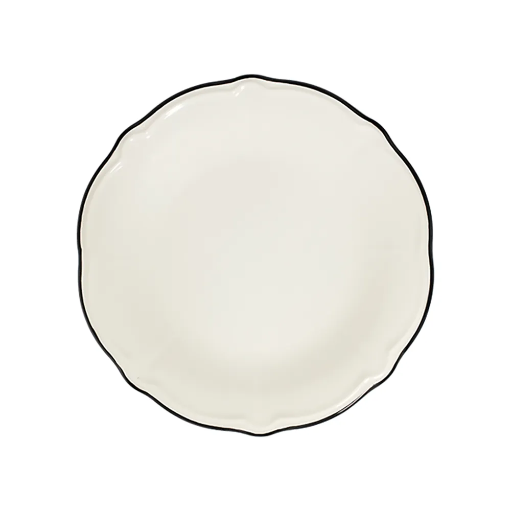 Black Line Fulya Düz Tabak 26 cm