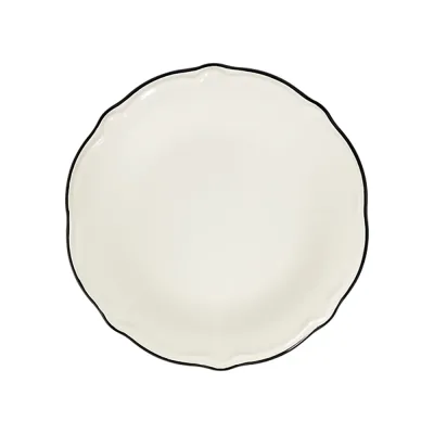 Black Line Fulya Düz Tabak 26 cm