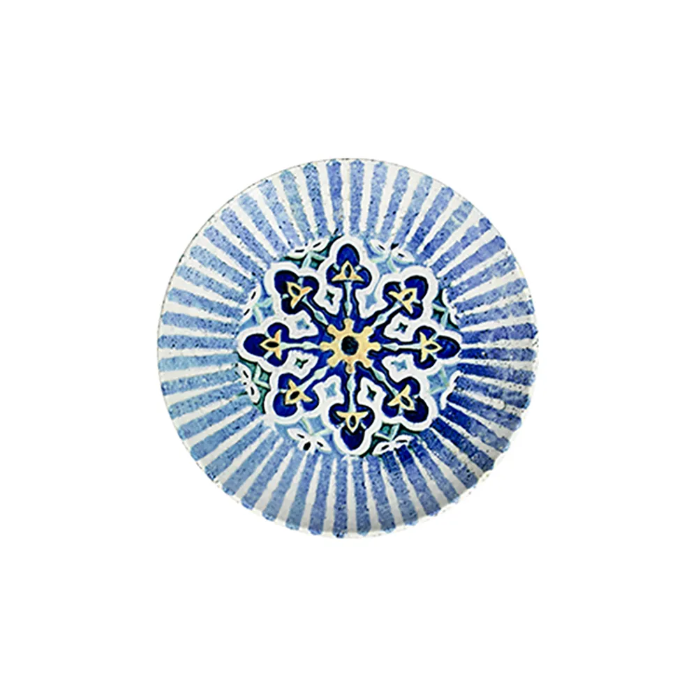 Cordoba Blue Tuval Çukur Tabak 20 cm 550 cc
