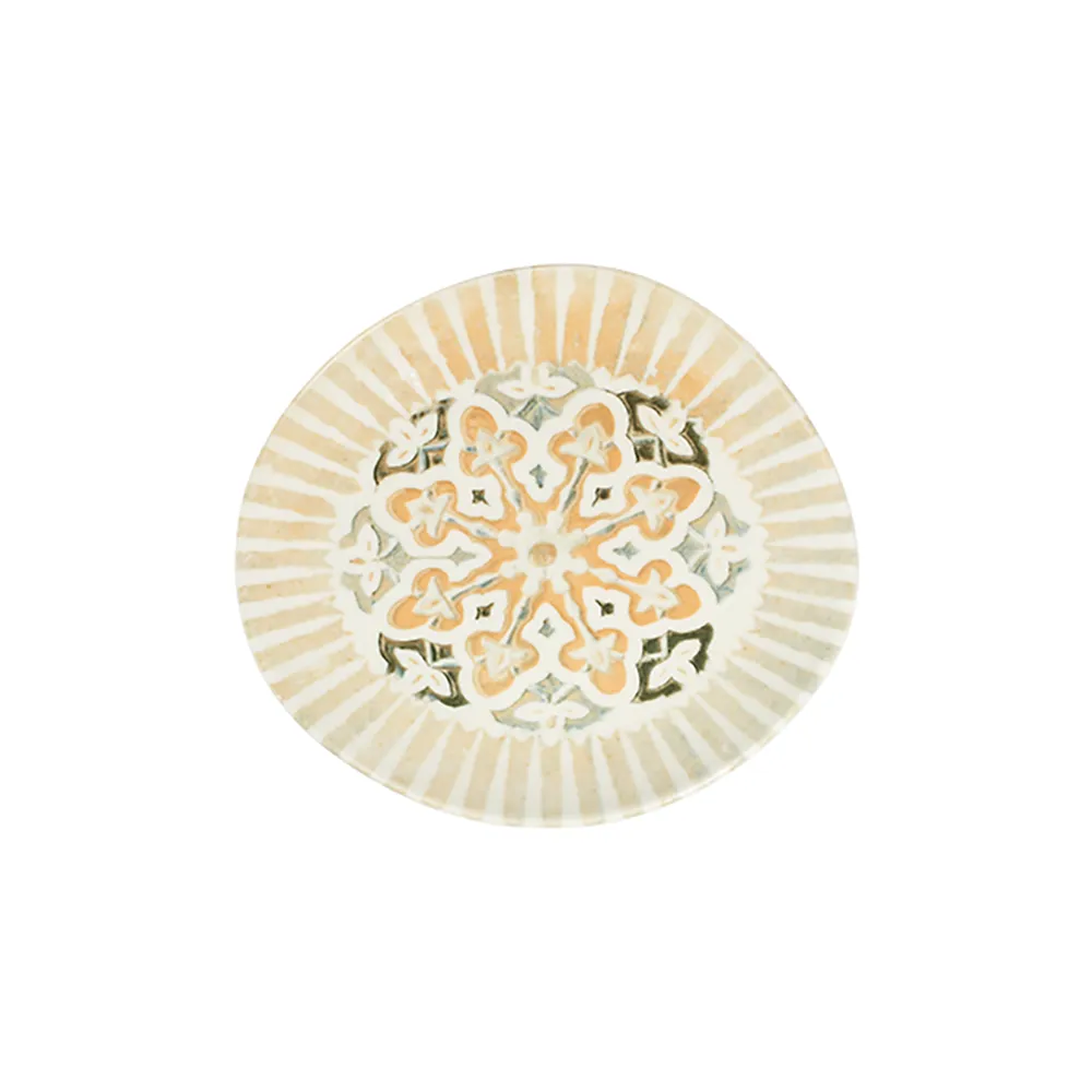 Cordoba Sand Pebble Düz Tabak 21 cm