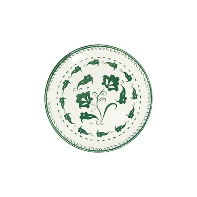 Eden Green Tuval Düz Tabak 20 cm
