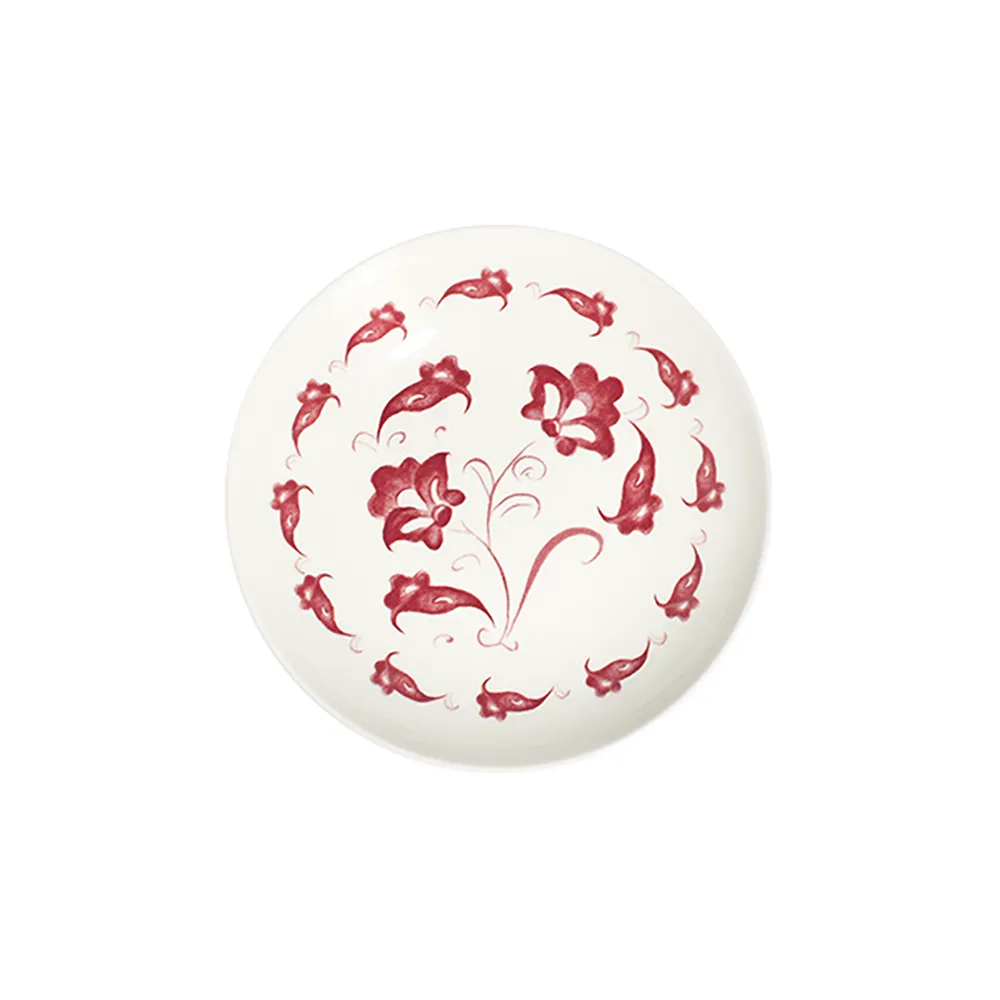 Eden Red Tuval Çukur Tabak 20 cm