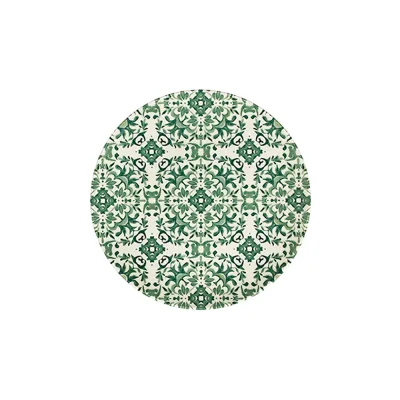 Garden Allover Tuval Düz Tabak 20 cm