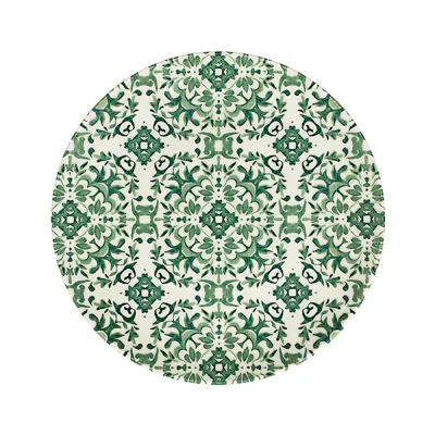 Garden Allover Tuval Düz Tabak 28 cm