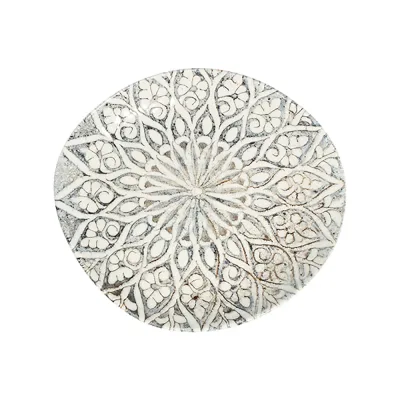 Granada Grey Pebble Düz Tabak 27 cm