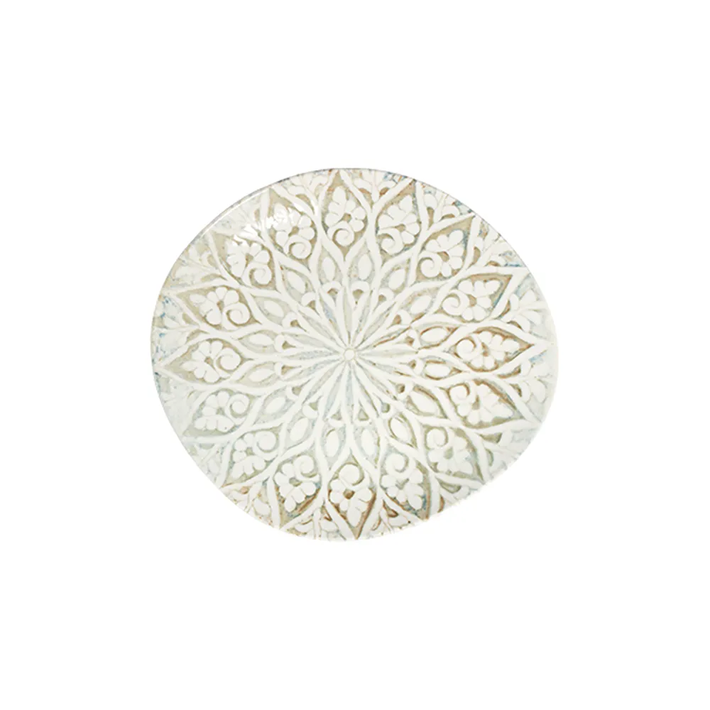 Granada Sand Pebble Düz Tabak 21 cm