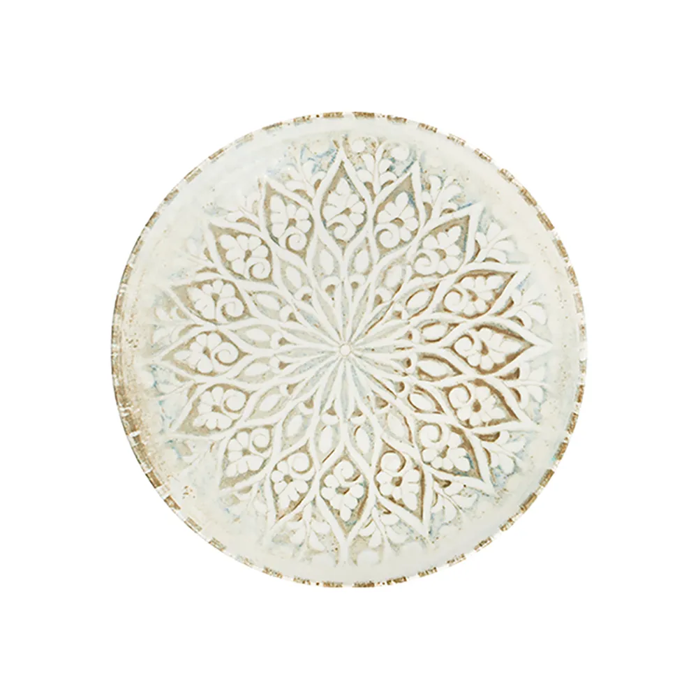 Granada Sand Tuval Düz Tabak 25 cm