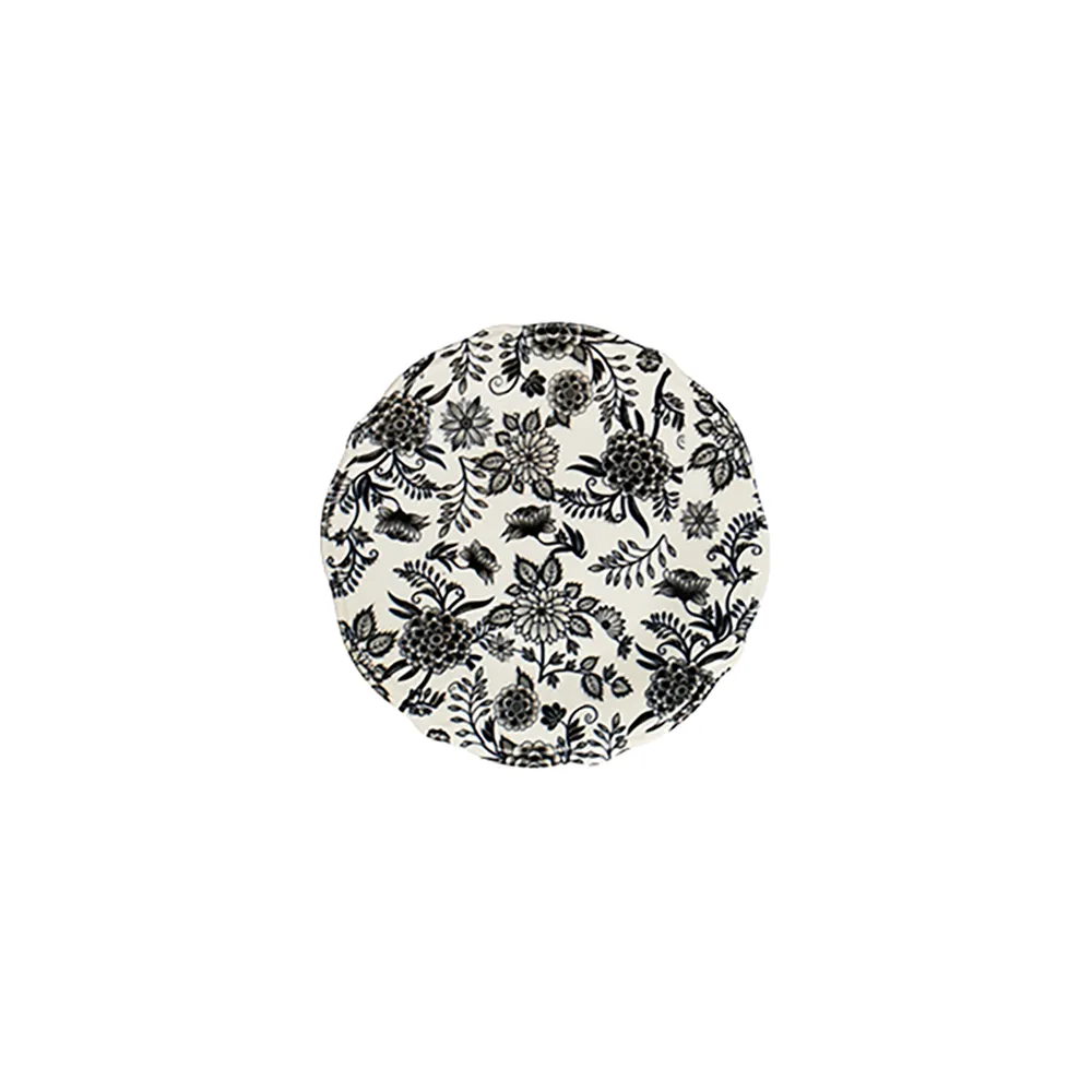 Herba Black Fulya Düz Tabak 15 cm