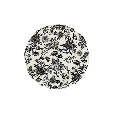 Herba Black Fulya Düz Tabak 21 cm