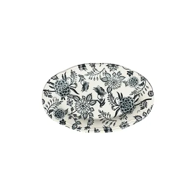 Herba Black Fulya Oval Kayık 21 cm