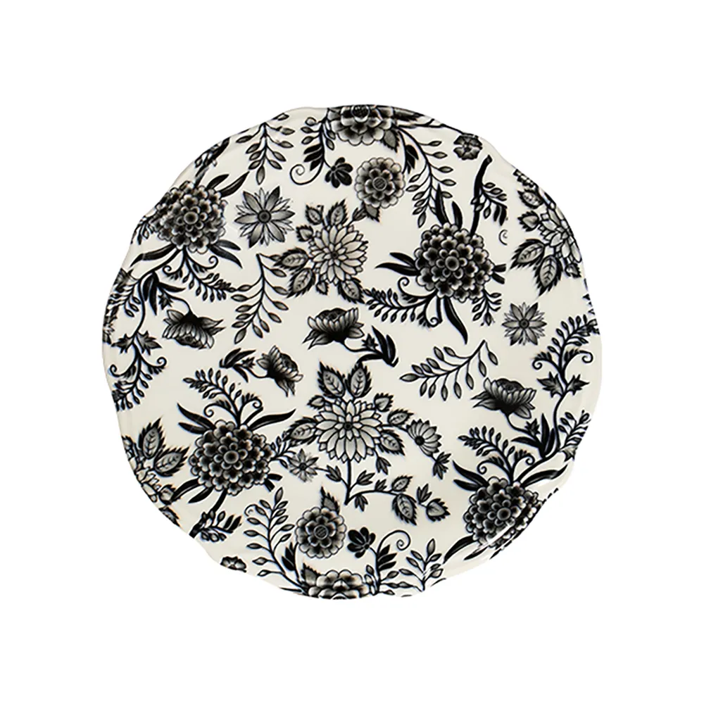 Herba Black Fulya Düz Tabak 26 cm
