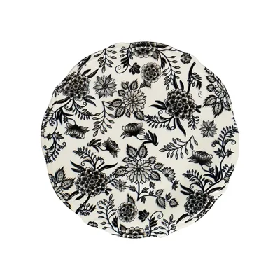 Herba Black Fulya Düz Tabak 26 cm