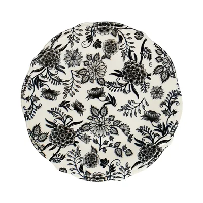 Herba Black Fulya Düz Tabak 29 cm