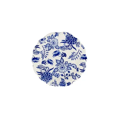 Herba Blue Fulya Çukur Tabak 17 cm