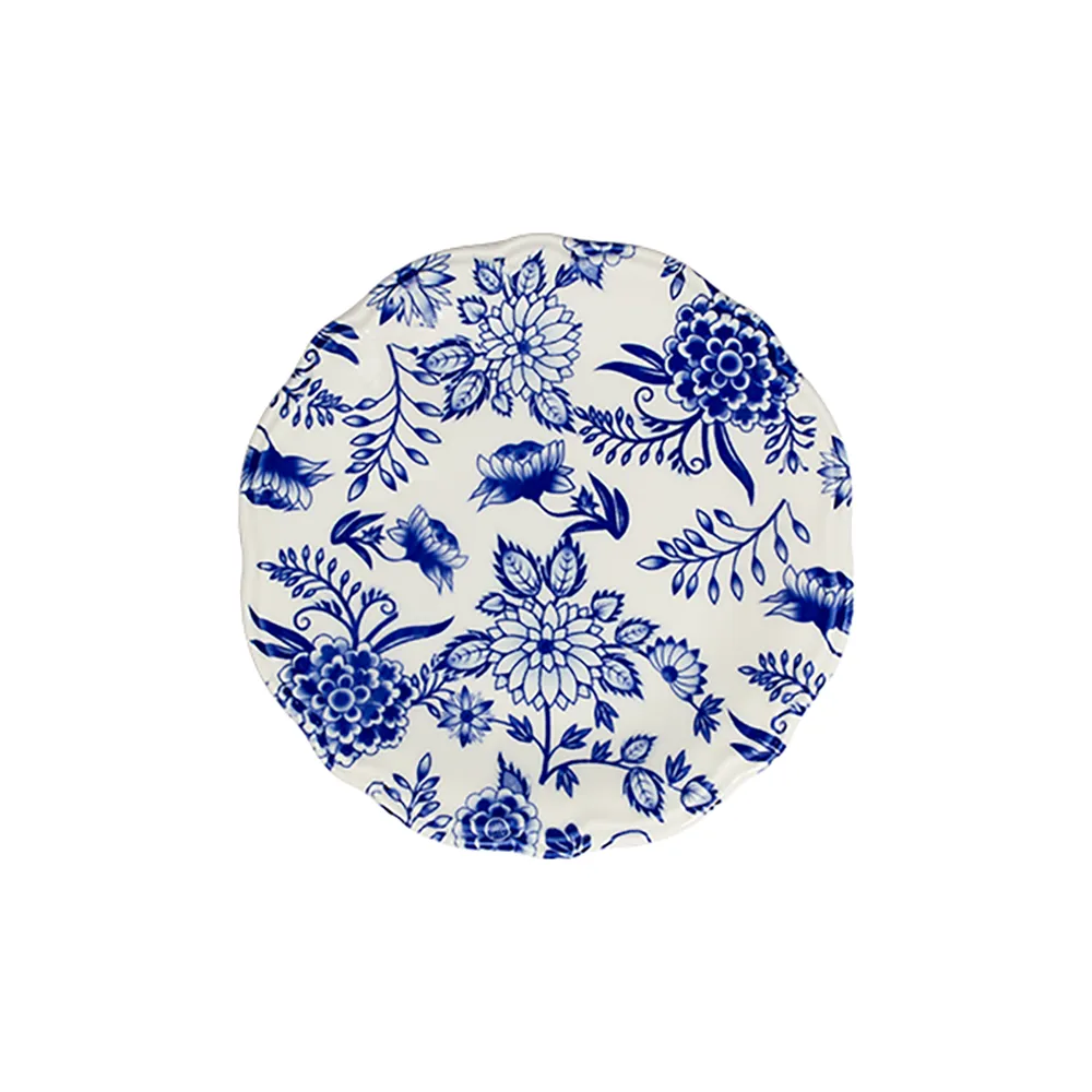 Herba Blue Fulya Düz Tabak 21 cm