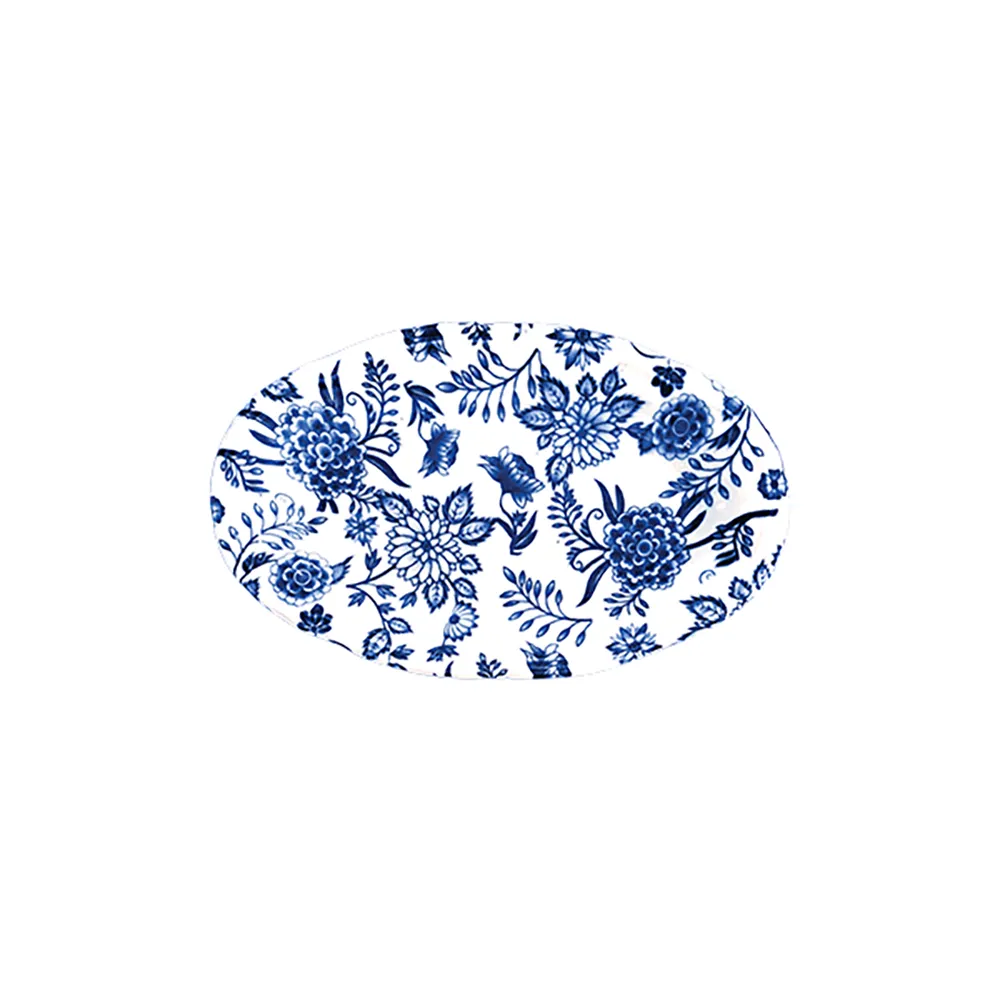 Herba Blue Fulya Oval Kayık 21 cm