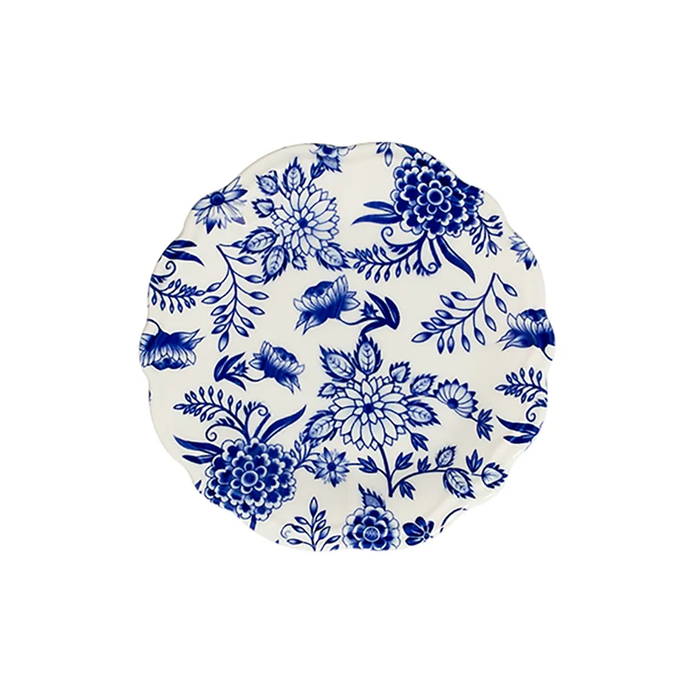 Herba Blue Fulya Çukur Tabak 22 cm