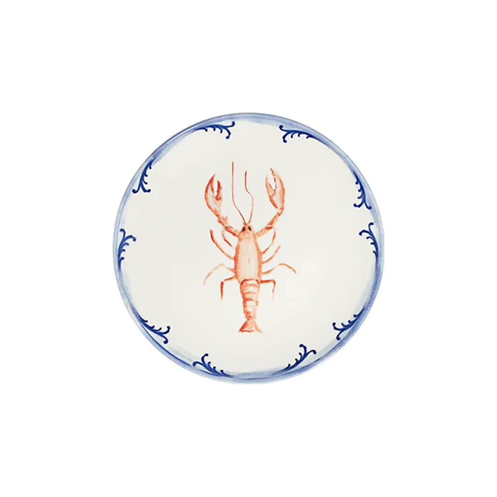 Lobster Blue Tuval Düz Tabak 20 cm