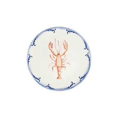 Lobster Blue Tuval Düz Tabak 20 cm