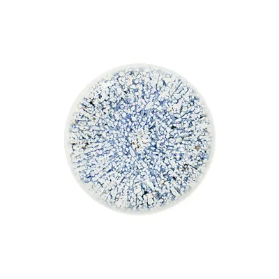 Mosaic Blue Tuval Düz Tabak 20 cm