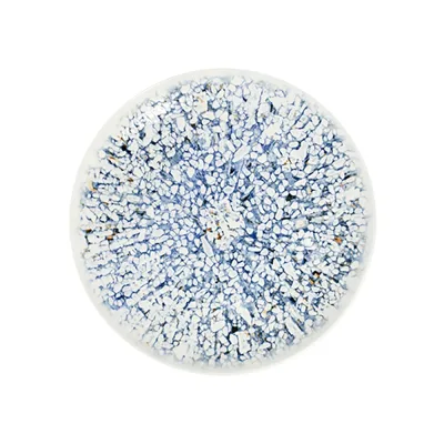 Mosaic Blue Tuval Düz Tabak 25 cm