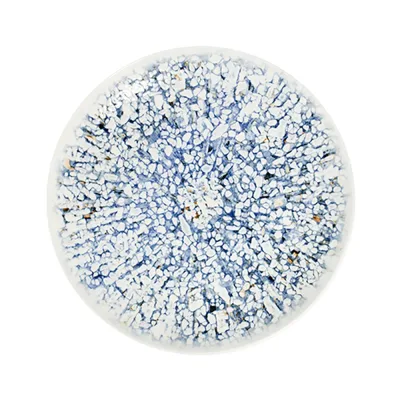 Mosaic Blue Tuval Düz Tabak 28 cm