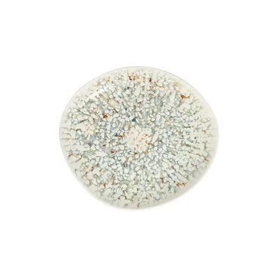 Mosaic Turquoise Pebble Düz Tabak 21 cm